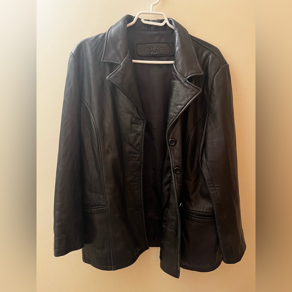 Women’s Buttery Leather Black Jacket